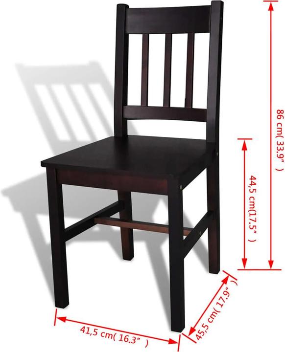 Produktbild vidaXL Esszimmerstuhl