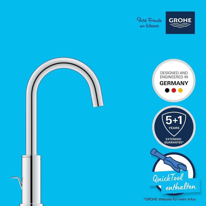Produktbild Grohe Lavaboarmatur Start L-Size, 1/2, Chrom