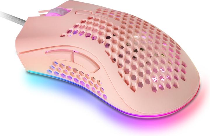 Immagine prodotto Mars Gaming Souris Filaire Gamer Mmex RGB (Rosa) (Cablato)