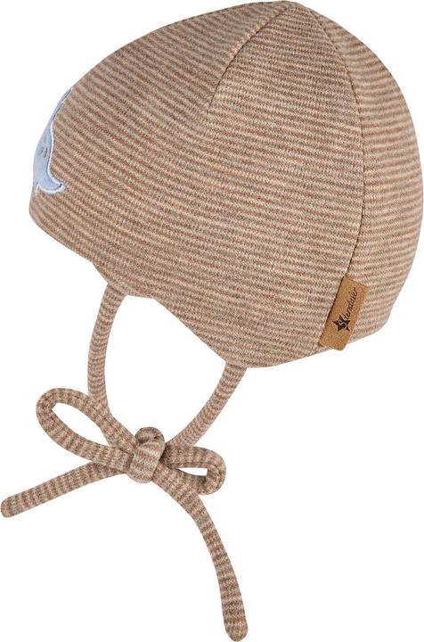 Actual product image Sterntaler Wintermütze Beanie Saurier Braun meliert Gr. 45 (45)