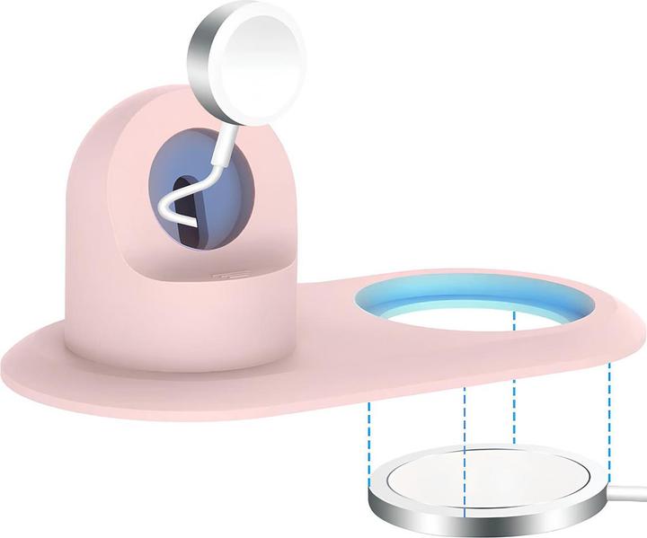 Immagine prodotto EKO Stazione di ricarica MagSafe 2-in-1 per Apple Watch e iPhone in TPU