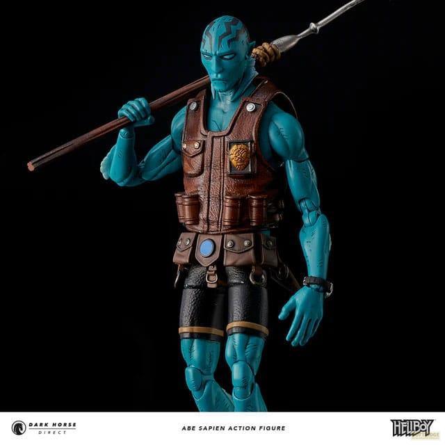 Actual product image Dark Horse Hellboy action figure 1/12 Abe Sapien 15 cm