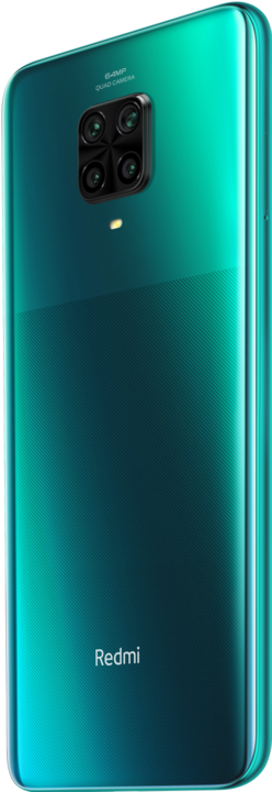 Produktbild Xiaomi Redmi Note 9 Pro (64 GB, Tropical Green, 6.67", Dual SIM + SD, 64 Mpx, 4G)
