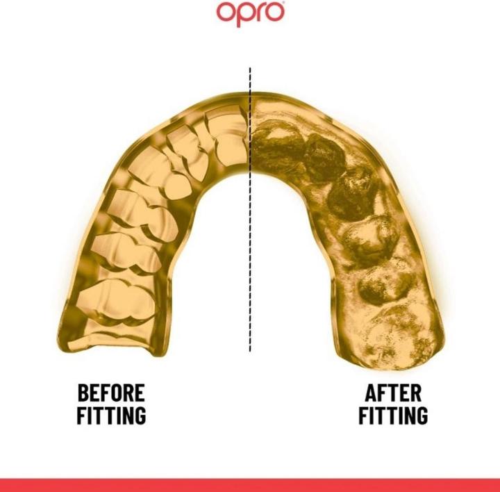 Produktbild Opro UFC Instant Custom Gold / White (One Size)