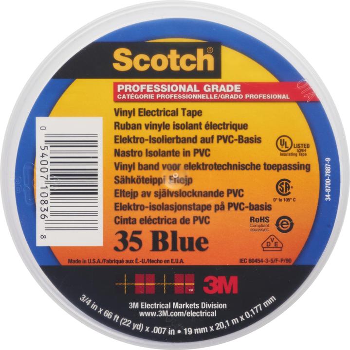 Produktbild Scotch PVC Elektro-Isolierband (19 mm)