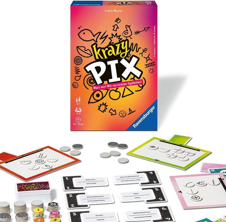 Produktbild Ravensburger Krazy Pix (Deutsch, 3 - 8 Spieler)