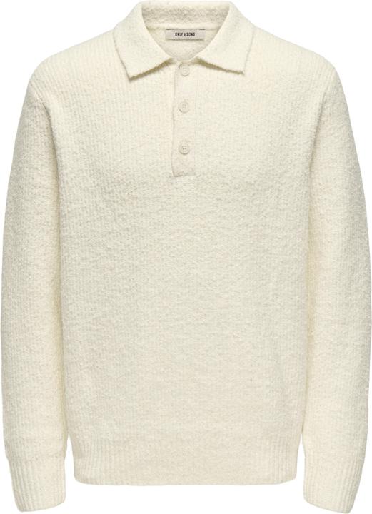 Actual product image Only & Sons Onsdale Rlx Ls Polo Knit Noos (XL)
