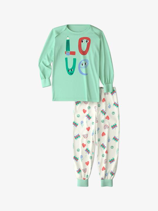 Produktbild Calida Pyjama "Toddlers Doodle" lindgrün (92)