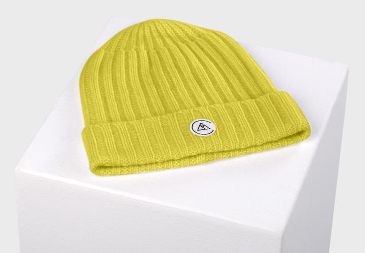 Produktbild Cash-Mere Kaschmir Rib Mütze (One Size)