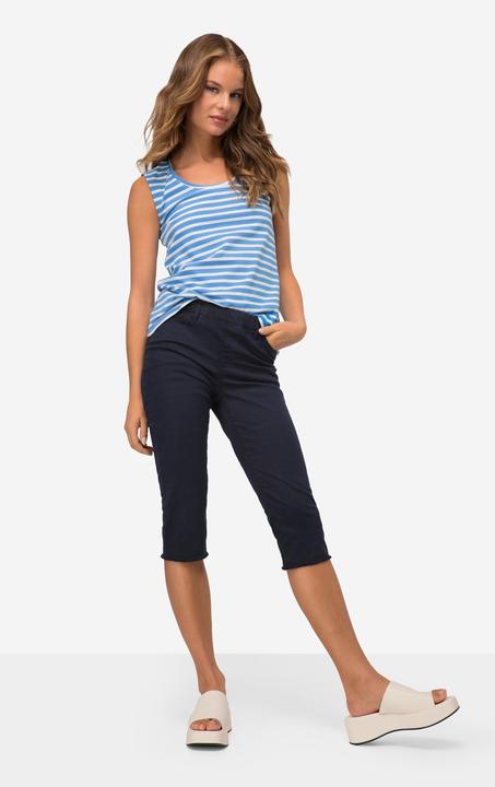Produktbild Laurasøn Caprihose, Jeggings, Fransensaum, Elastikbund (54)