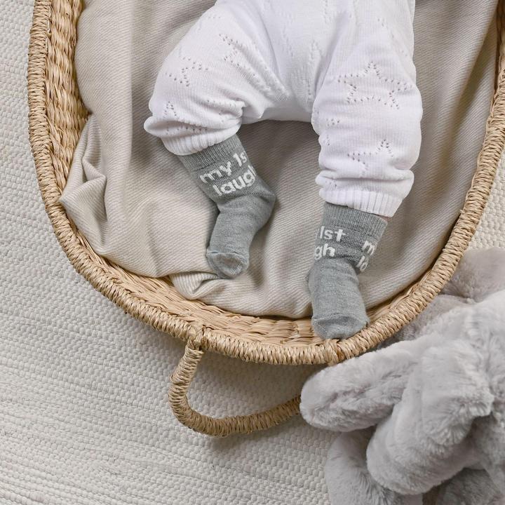 Actual product image Bambino by Juliana Bambino Socks My First Milestones 0-6M Pack of 5 Pairs (5-pack, One size)