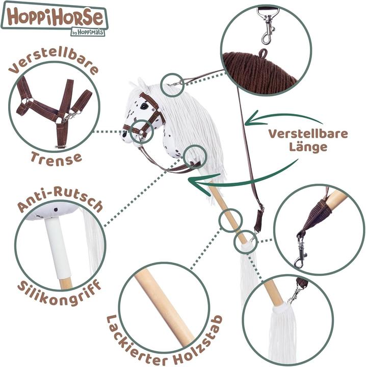 Produktbild Tootiny Steckenpferd HOPPIHORSE Hobby Horse A3 Leopard