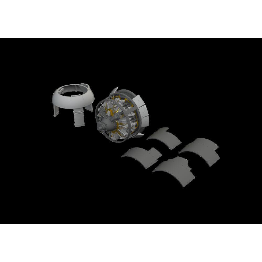 Eduard FM-1 engine PRINT
