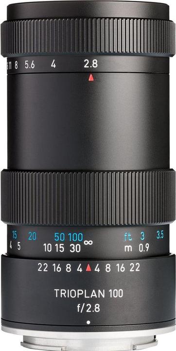 Immagine prodotto Meyer Optik Görlitz Trioplan 100mm 1:2.8 II SONY E-Mount (E/FE) (Man. Foc.) (APS-C / DX, Full frame)