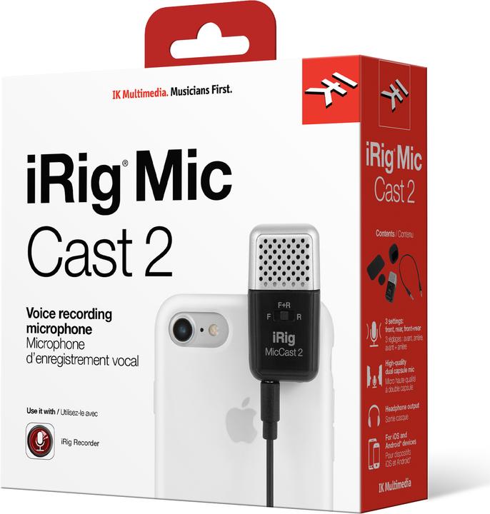 Produktbild IK Multimedia iRig Mic Cast 2