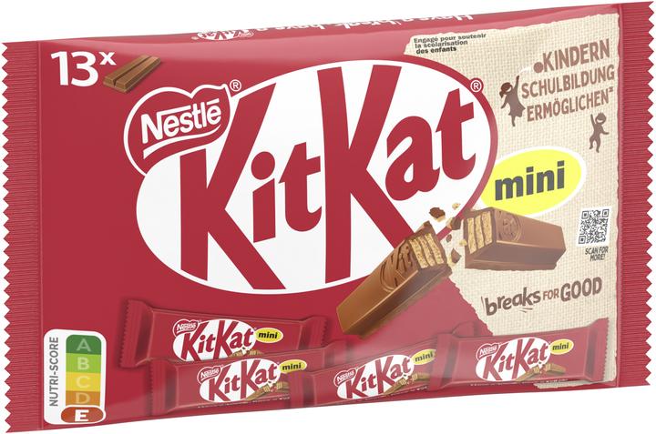 Actual product image Kitkat Mini Milk Chocolate Bars (217 g)