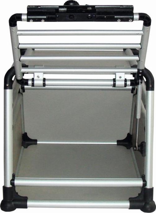 Immagine prodotto Nobby Scatola per il trasporto di auto in alluminio ad angolo tondo (Cane, Chiudibile a chiave, Chiusura di sicurezza)