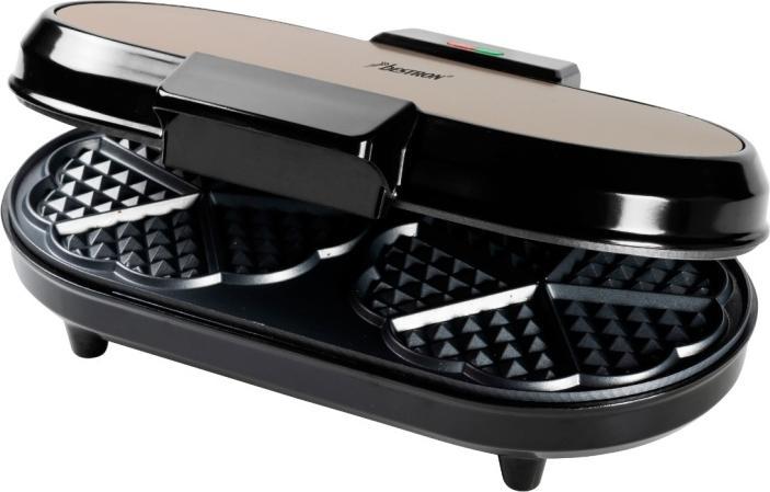 Image du produit Bestron Double gaufrier pour gaufres classiques en forme de coeur