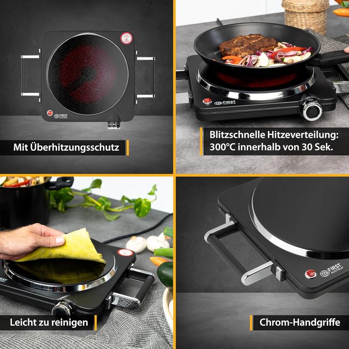 Produktbild First Austria Hob infrared 5096-5