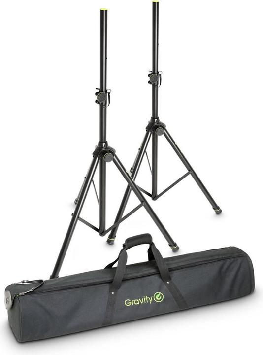 Gravity PA-Lautsprecher Stativ Set Aus (1 Paar, Ständer, Höhenverstellbar)