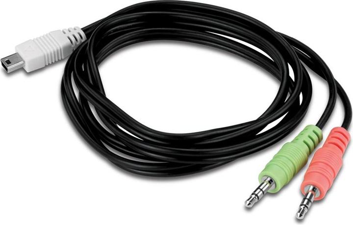 Actual product image Trendnet TK-209K 2-way USB KVM switch kit with audio