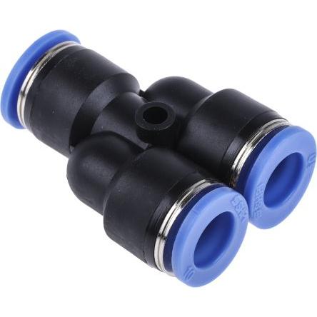 Rs Pro, Rohrverbindungstechnik, Equal Y Fitting, 10 mm (Rohrverschraubung)