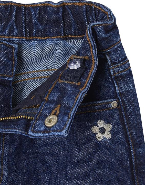 Actual product image Vertbaudet Weite Mädchen Jeans mit Dehnbund, Bundweite verstellbar (104)