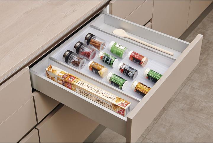 Produktbild Ninka Cuisio Gewürzeinsatz für Schubladen - Gewürz Organizer 311mm, graphit