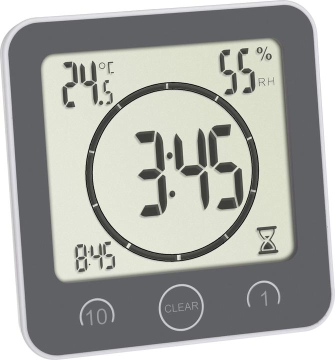 TFA Badezimmer-/Küchenuhr mit Timer
