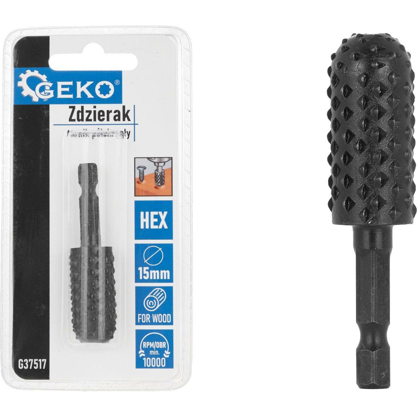 GEKO Slicer, Halbrunde Raspel 15 mm Sechskant (43382399)