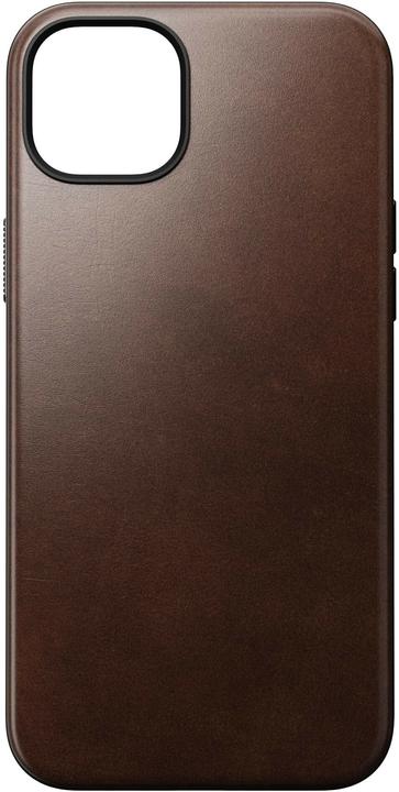 Image du produit Nomad Coque arrière en cuir moderne Horween iPhone 15 Plus noir (Apple iPhone 15 Plus)