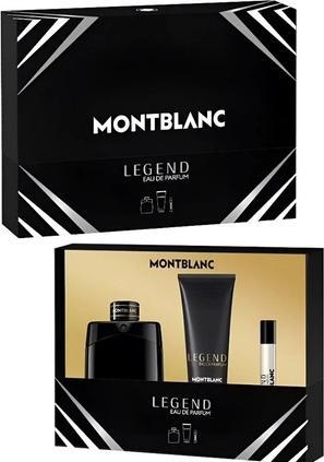 Produktbild Montblanc Mont Blanc Legend Eau De Parfum Spray Set - 100ml Spray + 100ml Shower Gel + 7.5ml Spray (Eau de Parfum, 100 ml)
