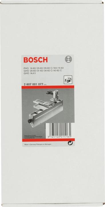 Image du produit Bosch Professional Zubehör Guide parallèle et angulaire, compatible avec : GHO, PHO (29.50 cm)