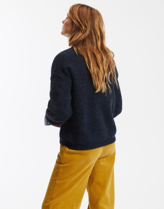 Actual product image La Redoute Collections Cardigan with V-neck Signature GILDAS (38)