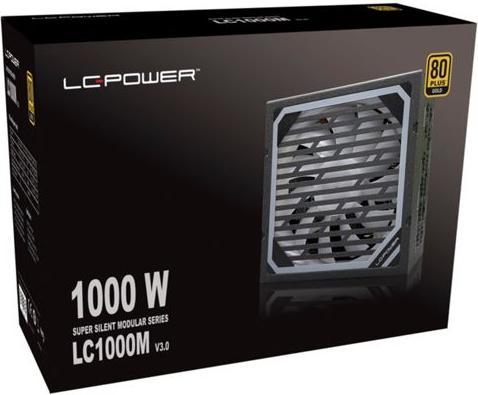 Produktbild LC-Power Super Silent Modular LC1000M V3.0 1000W 80+ Gold (1000 W)
