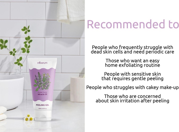 Actual product image Miverum Forever Young Miracle 20 Exfoliating Gel (Exfoliation, 120 ml)