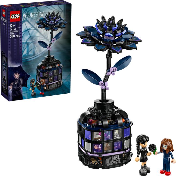 Image du produit LEGO Dahlia noir (76784, LEGO Wednesday)