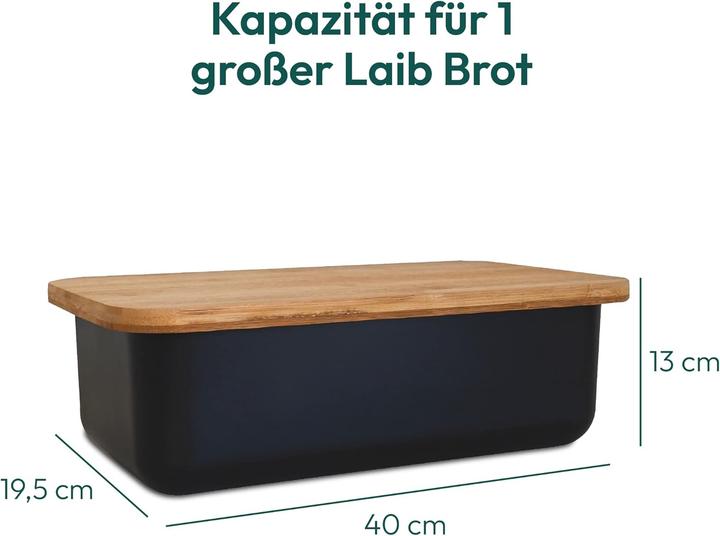 Actual product image Gadgy Brotkasten mit Schneidebrett