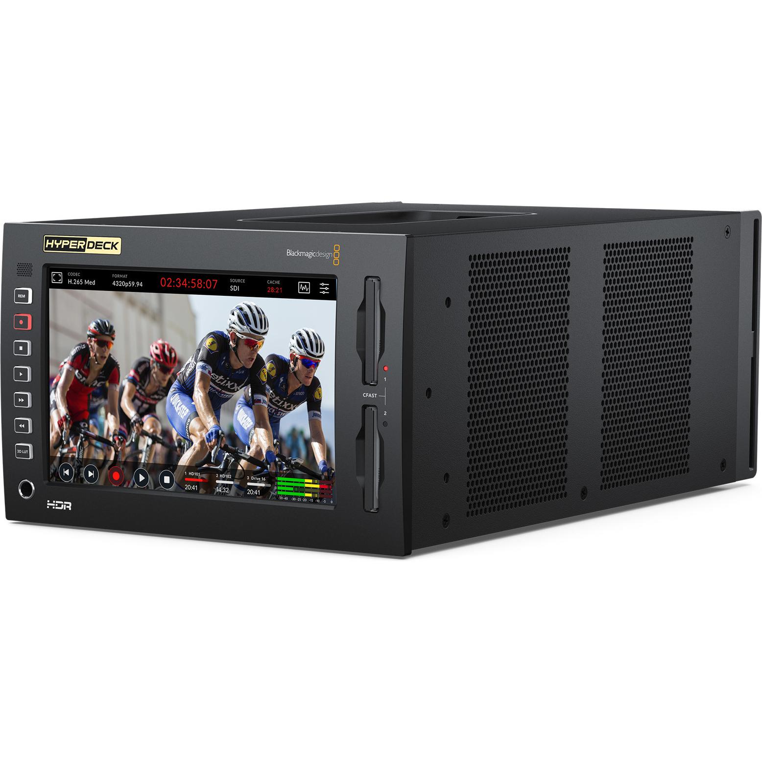 Thumbnail - Blackmagic HyperDeck Extreme 8K HDR (Monitor), Video Zubehör, Schwarz