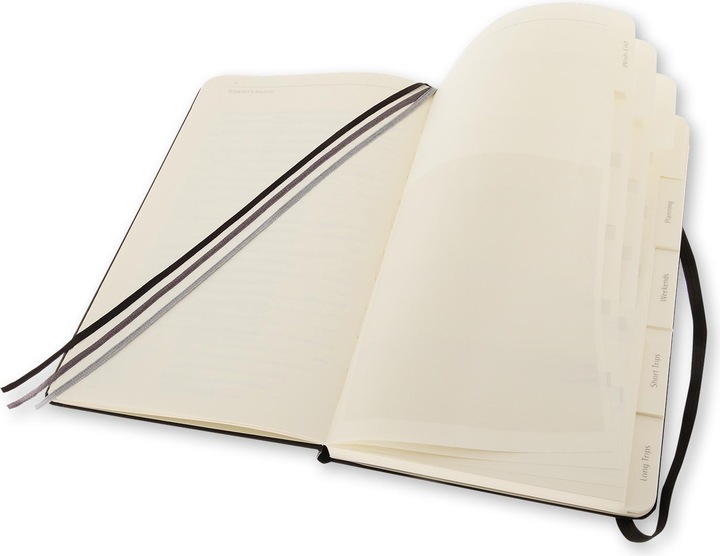 Produktbild Moleskine Passions Book Reise Journal (A5, Blanko, Harter Einband)
