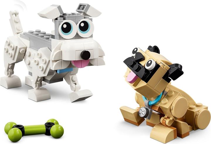 Actual product image LEGO Cute dogs (31137, LEGO Creator 3-in-1)