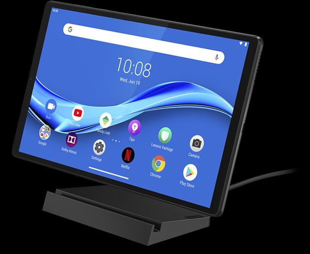Produktbild Lenovo Tab M10 Plus (2. Gen) mit Smart Dock (nur WLAN, 10.30", 64 GB, Iron Grey)