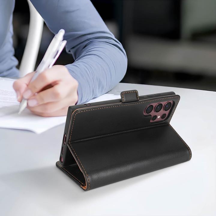 Produktbild Forcell Smart Pro Leather Series (Samsung Galaxy S22 Ultra)