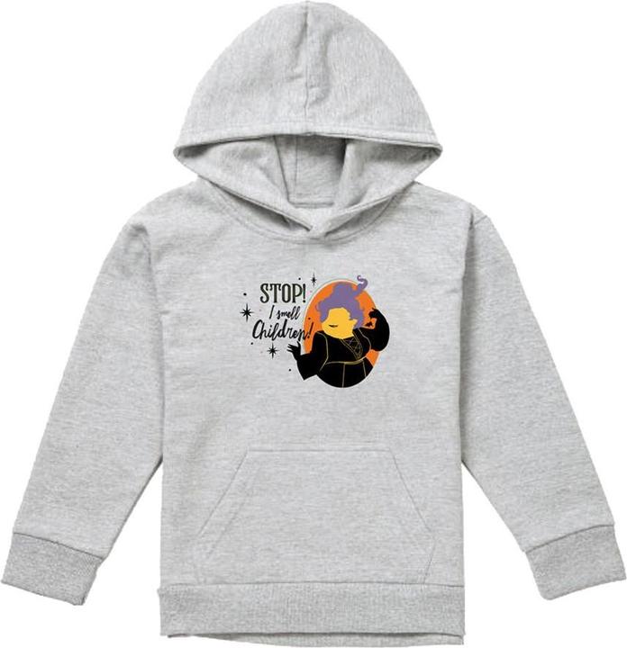 Produktbild Hocus Pocus Stop! I Smell Children! With Mary Sanderson Kapuzenpullover meliert (128)
