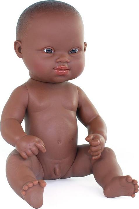 Produktbild Miniland Baby Mit Ds Afrikanisch Junge 32cm