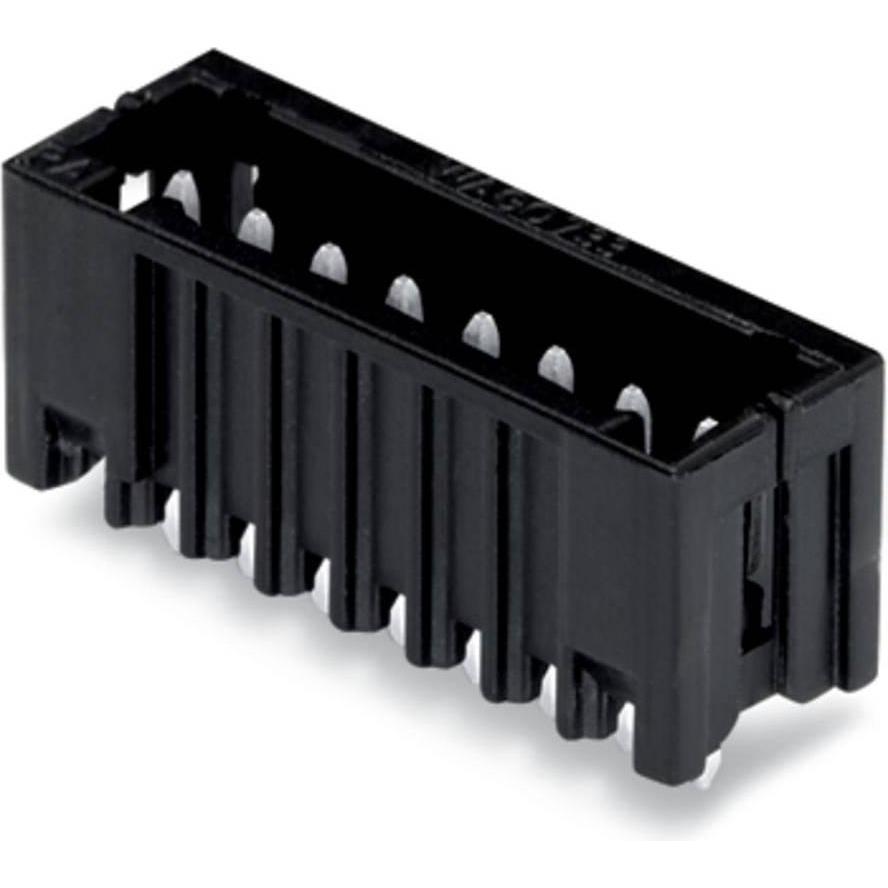 Wago Intestazione dei pin THR Pin a saldare, Cavo + Spina elettrica, Nero