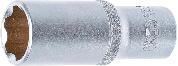 BGS Steckschlüssel-Einsatz Super Lock, tief Antrieb Innenvierkant 10 mm (3/8") SW 17 mm (17 mm)