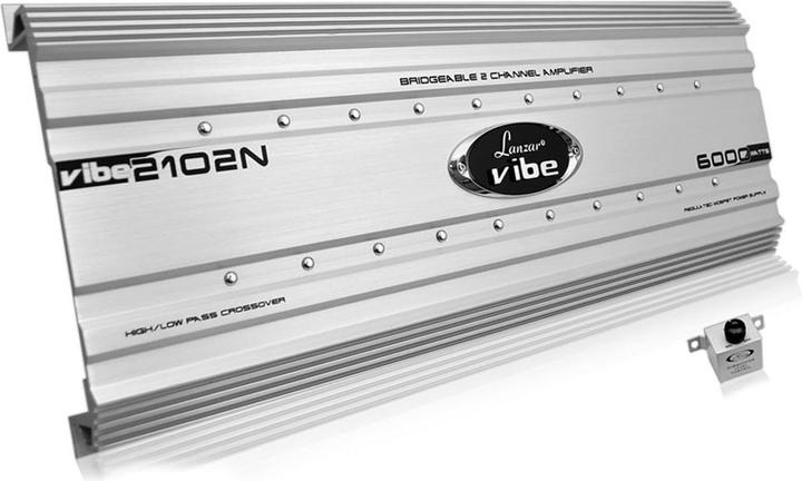 Lanzar Pyle Vibe Mosfet Amplifier (6000 Watt, 2 Channel) (Stereo-Verstärker)