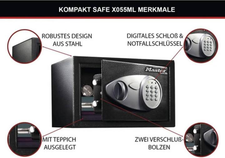 Actual product image Master Lock Security safe (16.44 l)