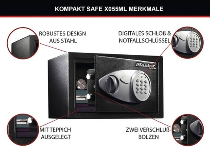 Actual product image Master Lock Security safe (16.44 l)